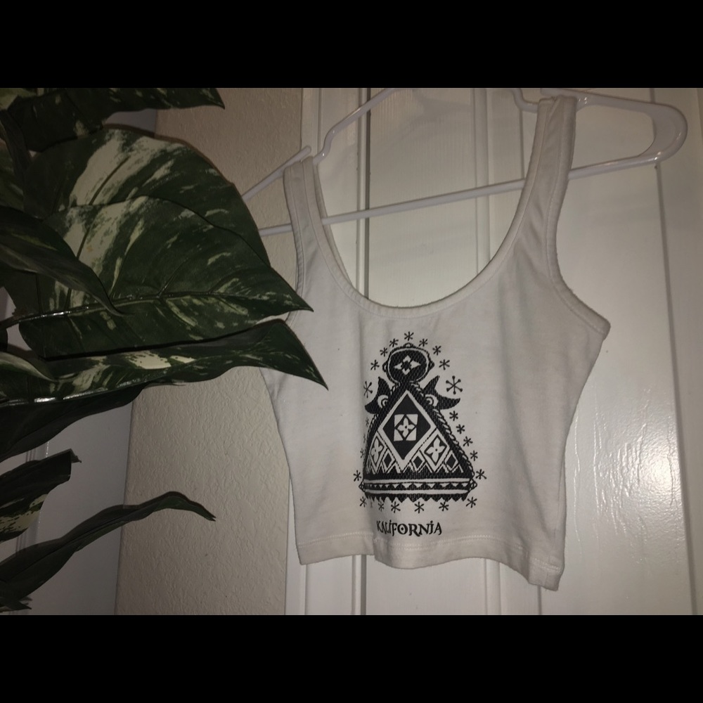 Kendall & Kylie ‘Kalifornia’ crop top